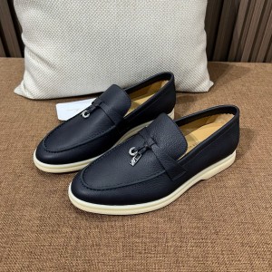 로로피아나 썸머 참스 워크 가죽 로퍼(4color)