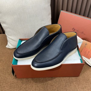 로로피아나 가죽 남성 하이 로퍼(3color)