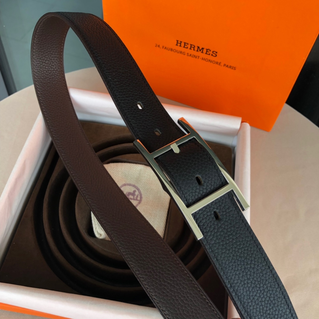 H. Quentin 양면 벨트 32cm 2컬러