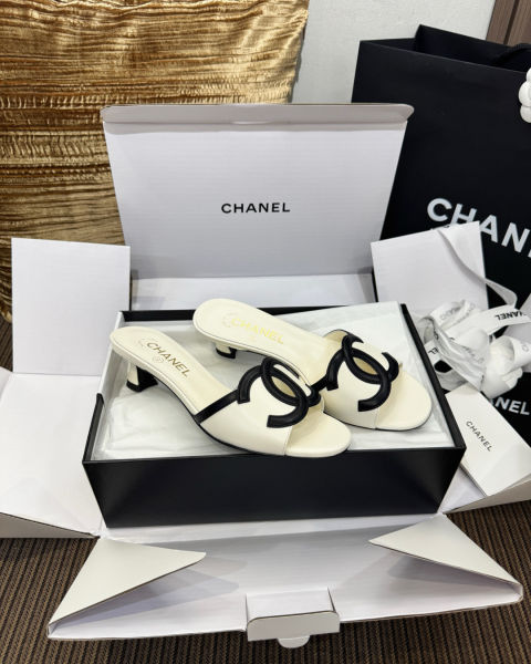 샤넬 뉴 더블 C 키튼힐 4cm (3color)
